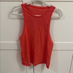 Lululemon Red Sleeveless Women's Top